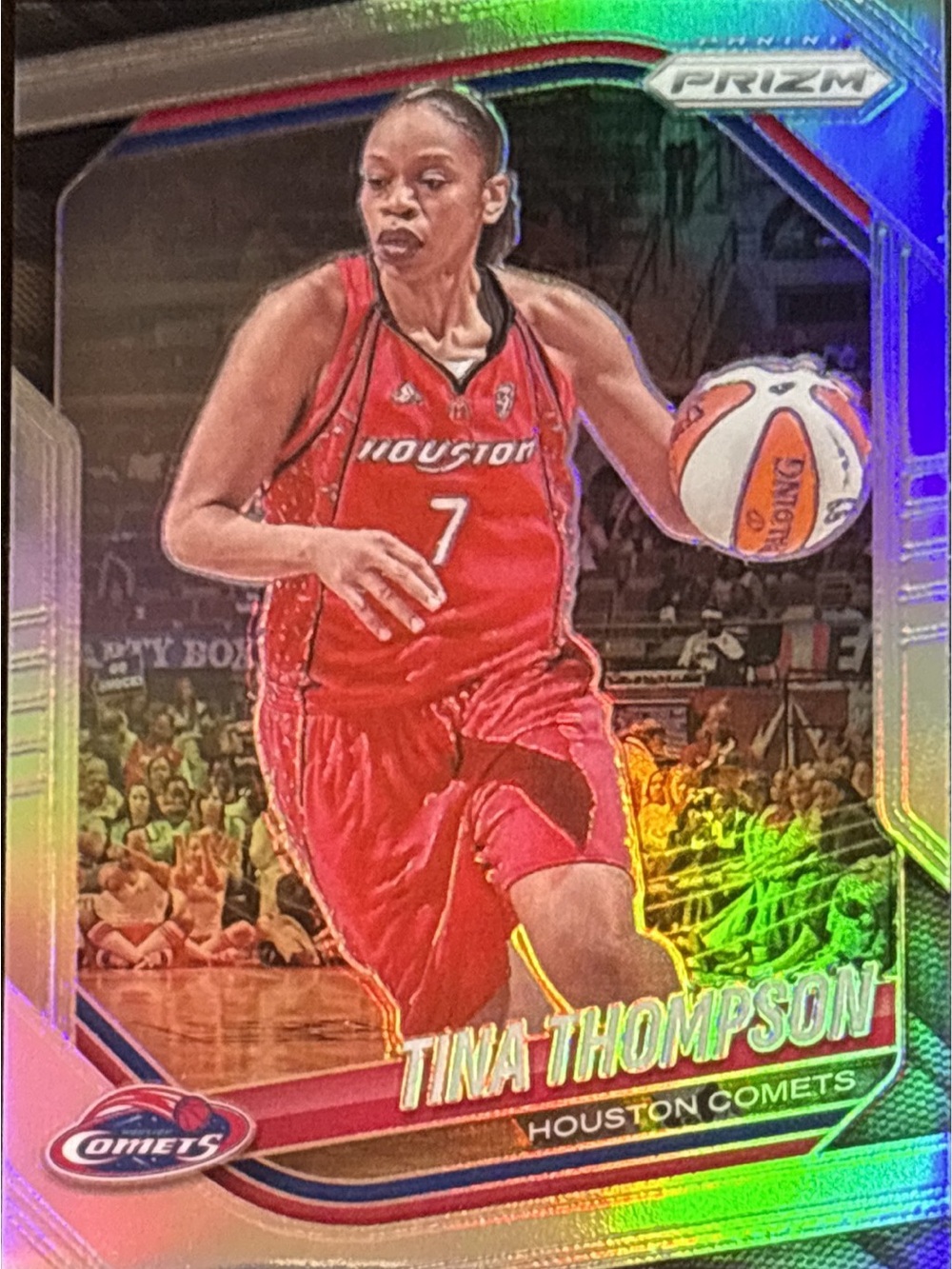 Panini Prizm Tina Thompson Houston Comets - Prizm